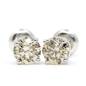 2.03 Carat Diamonds Studs